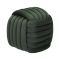 Pouf quadrato verde 45x45x45h cm - Bozzente