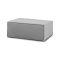Pouf rettangolare grigio 100x70x43h cm - Assisi