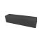 Pouf rettangolare grigio 180x40x42h cm - Apecchio