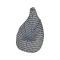 Pouf sacco a scacchi 80x80x120h cm - Maristella