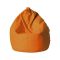 Pouf sacco arancione 70x70x110h cm - Azelia