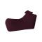 Pouf sacco bordeaux 70x120x65h cm - ??hck