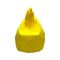 Pouf sacco giallo 80x80x120h cm - Angillina