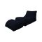 Pouf sacco nero 120x80x60h cm - Alton