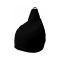 Pouf sacco nero 90x90x120h cm - Agordo