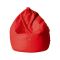 Pouf sacco rosso 70x70x110h cm - Azelia
