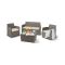 Salotto da esterno poltrone tortora - Langley