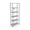 Scaffali Grigio 6 Ripiani Peso Supportato 40 kg, - Ficulle