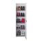Scarpiera 10 paia bianca 50x178h cm con specchio - Amonature