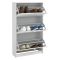 Scarpiera 3 ante bianca 70x123h cm - Irina