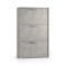 Scarpiera 3 ante cemento 67x112h cm - Axinite