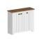 Scarpiera 3 ante rovere 114x100h cm - Seprio