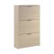 Scarpiera 3 ante rovere 60x113h cm - Asca