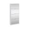 Scarpiera 4 ante bianca 70x162h cm 24 paia - Aepytus