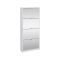 Scarpiera 4 ante bianca lucida 70x162h cm - Aepytus