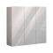 Scarpiera basic 3 ante bianca lucida 120x115h cm - Alcazar