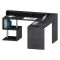 Scrivania angolare ardesia 180x93cm con porta pc - Auletta
