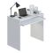 Scrivania Bianco un Ripiano Supporto pc 90x54x79h cm, Colore Ripiano Bianco - Ajeje