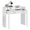 Scrivania estensibile bianca 98x36cm con 2 cassetti - Andriy