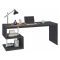 Scrivania lineare ardesia 180x60cm con supporto pc - Poseidone
