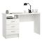 Scrivania lineare bianca 120x48cm in legno - Andre