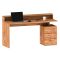 Scrivania lineare rovere 160x90cm in legno - Flaminia
