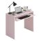 Scrivania Rosa un Ripiano Materiale Piano in Legno Nobilitato 90x54x79h cm, Colore Ripiano Rosa - Ajeje