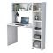 Scrivania studio bianca 113x40cm con libreria - Arapaho