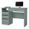 Scrivania Verde Salvia un Ripiano 4 Cassetti 109x49x76h cm, un Vano - Franklin