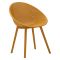 Sedia Arancione 2 Sedie Adatto per Indoor-outdoor, Materiale Struttura in Plastica - Tansen