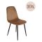Sedia Beige 10 Sedie Imbottito, Peso Supportato 120 kg - Arter