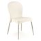 Sedia da Esterno Beige una Sedia Impilabile, Peso Supportato 120 kg Made in Italy - Linder