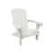 Sedia da esterno Creston, 80x93 h93 cm, Bianco