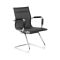 Sedia Nero una Sedia Peso Supportato 120 kg, Altezza Seduta 43 cm - Balvano
