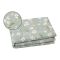 Set Completo Letto Matrimoniale Azzurro Bianco 100% Puro Cotone, Lavabile in Lavatrice - Rovanone Luxury
