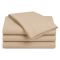 Set Completo Letto Matrimoniale Marrone Sabbia 100% Puro Cotone , Lavabile in Lavatrice - Rova Luxury