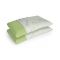 Set di 2 guanciali Maggiorana, Made in Italy, 73x43 h14 cm, Bianco