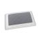 Set di 4 guanciali Prezzemolo, Made in Italy, 70x40 h14 cm, Bianco
