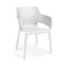 Set di 6 sedie da giardino impilabili bianco - Boisbriand