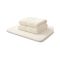 Set di Asciugamani Bianco Avorio 100% Puro Cotone set da 2 - Sanenere Luxury