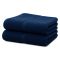 Set di Asciugamani blu 100% Puro Cotone set da 2 - Sanonefa Luxury