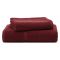 Set di Asciugamani Rosso Bordeaux 100% Puro Cotone set da 2 - Sanonefa Luxury