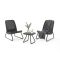 Set salotto esterno 2 posti e 1 tavolo antracite - Canmore