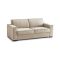 Sofa con braccioli beige 220x95x90h cm - Diopside