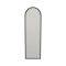Specchio nero con cavalletto 50x160h cm - Artus