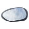 Specchio Nero Fume Trasparente Forma Ovale Tipologia a Parete 55x75h cm, Colore Struttura Trasparente - Curti
