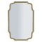 Specchio oro Trasparente Cornice Sagomata Forma Rettangolare 60x90h cm, Tipologia a Parete - Jajce