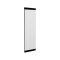 Specchio rettangolare classico nero 40x120h cm - Fiammetta