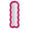 Specchio Rosa Trasparente Cornice Ondulata Effetto Velluto Forma Rettangolare 60x160h cm, Tipologia a Parete - Marylin