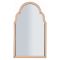 Specchio Rosa Trasparente Cornice Sagomata Forma Rettangolare 47x80h cm, Tipologia a Parete - Mostarr
